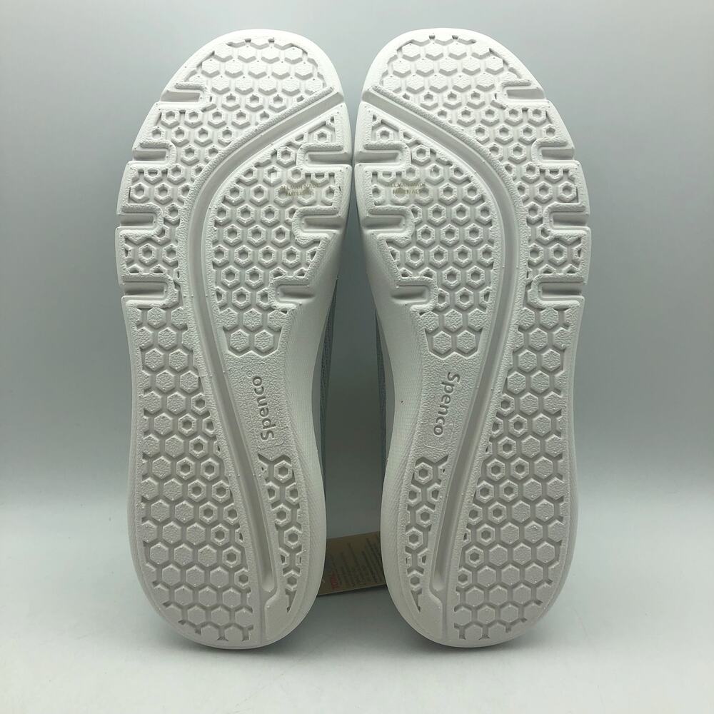 Spenco Waco Womens Pure Love Knit Sneakers Size 8.5 Glacier Grey Slip On NIB - Picture 10 of 11